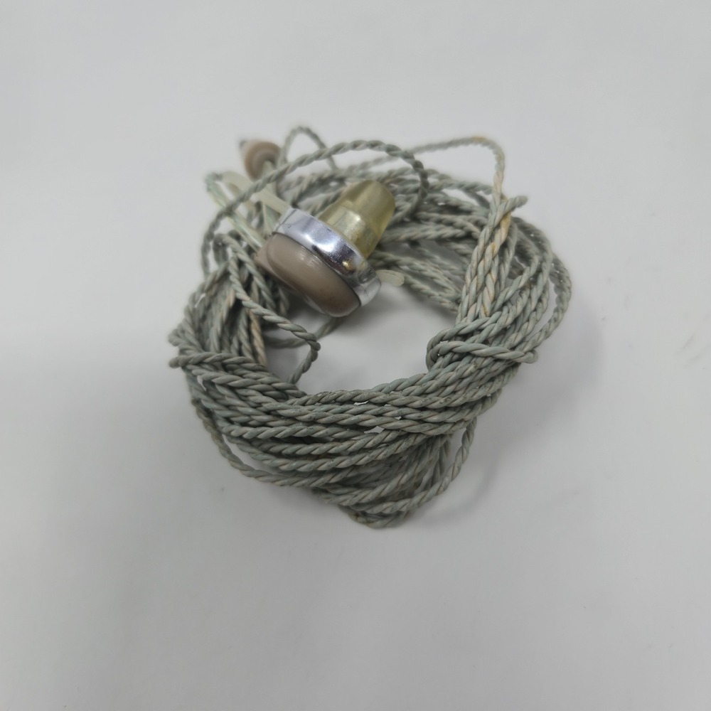 Vintage Crystal Radio Earpiece Piezoelectric High Impedance 3.5mm Mono Jack